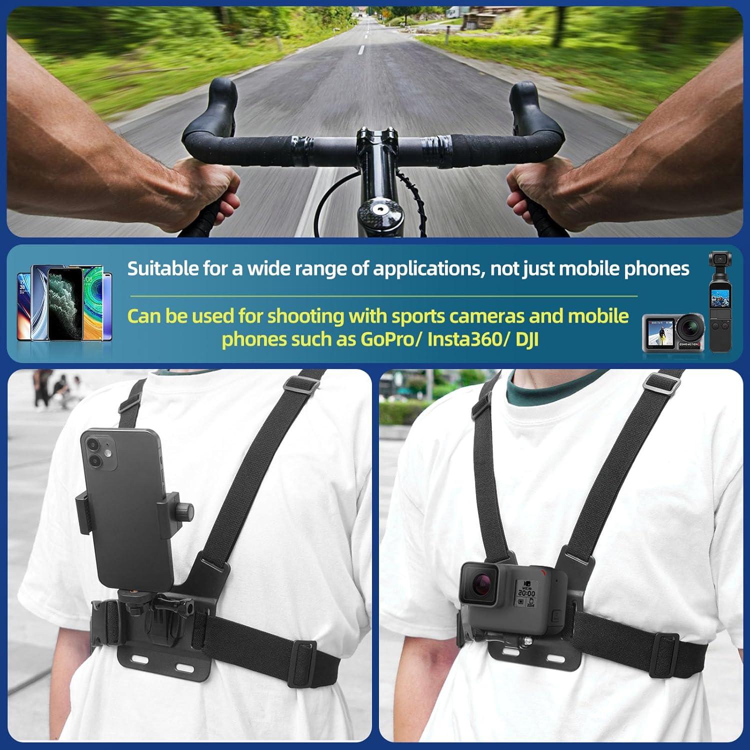 Soporte de Correa para Pecho Nawjew para Teléfono Móvil