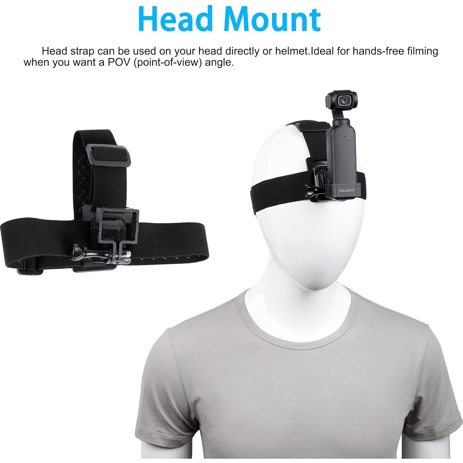 Kit de Accesorios Pellking 4 en 1 para DJI Osmo Pocket 3