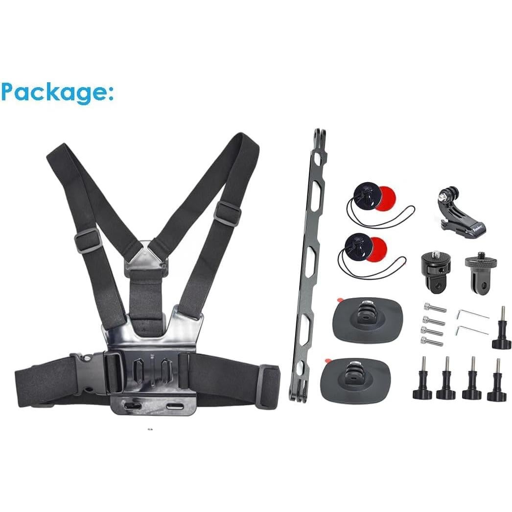 Kit de Montaje Adhesivo para Cámaras Insta360 y GoPro FT