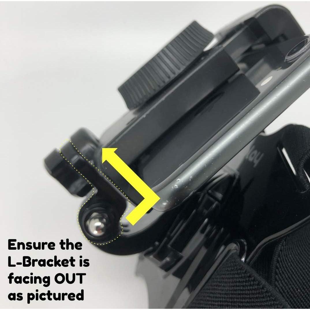 Soporte de Pecho Universal Pixl Labs para Smartphone Horizontal