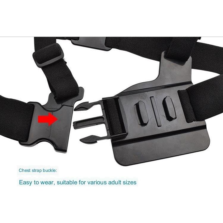 Arnés de Montaje en el Pecho Reflex Camera para GoPro y más