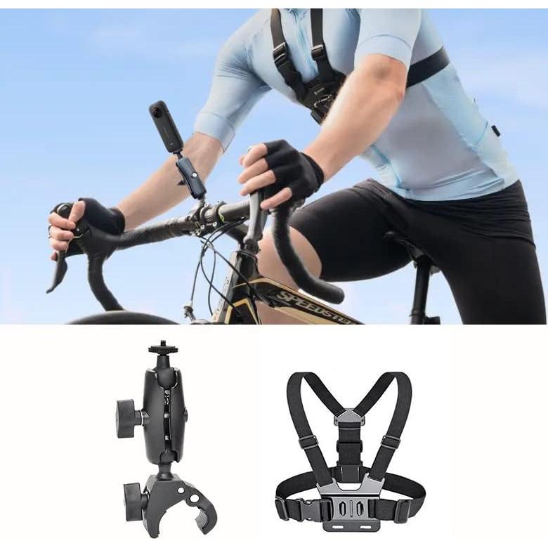 Kit de Montaje para Cámara de Acción FT - Manillar y Pecho