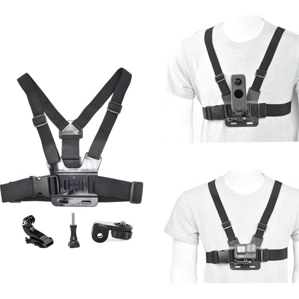 Kit de Montaje para Cámara de Acción FT - Manillar y Pecho