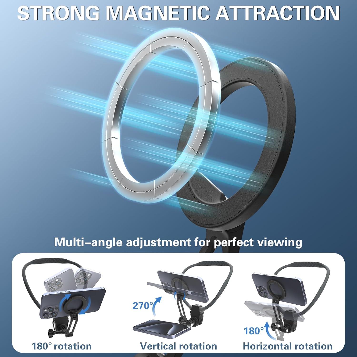 Soporte Magnético para Teléfono en el Cuello Beviliu 2025