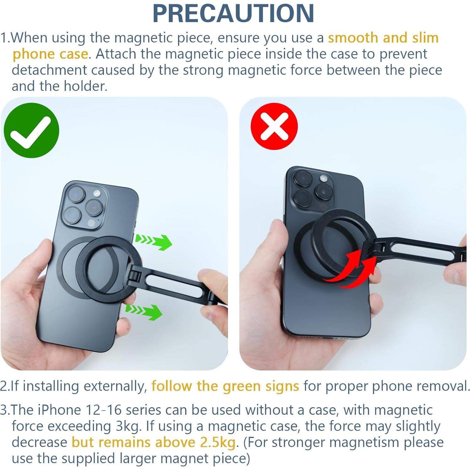 Soporte Magnético para Teléfono en el Cuello Beviliu 2025