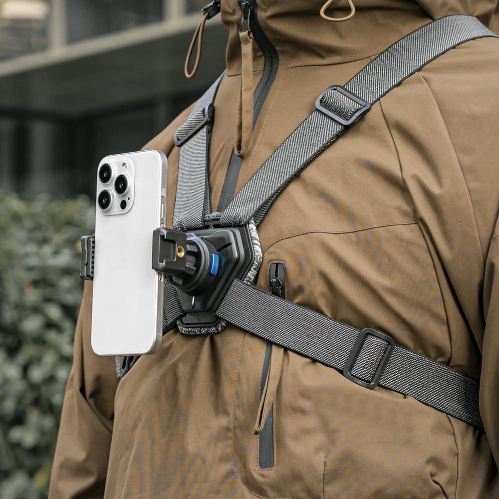 Arnés de Pecho SOH para Teléfono Móvil Ajustable Magnético