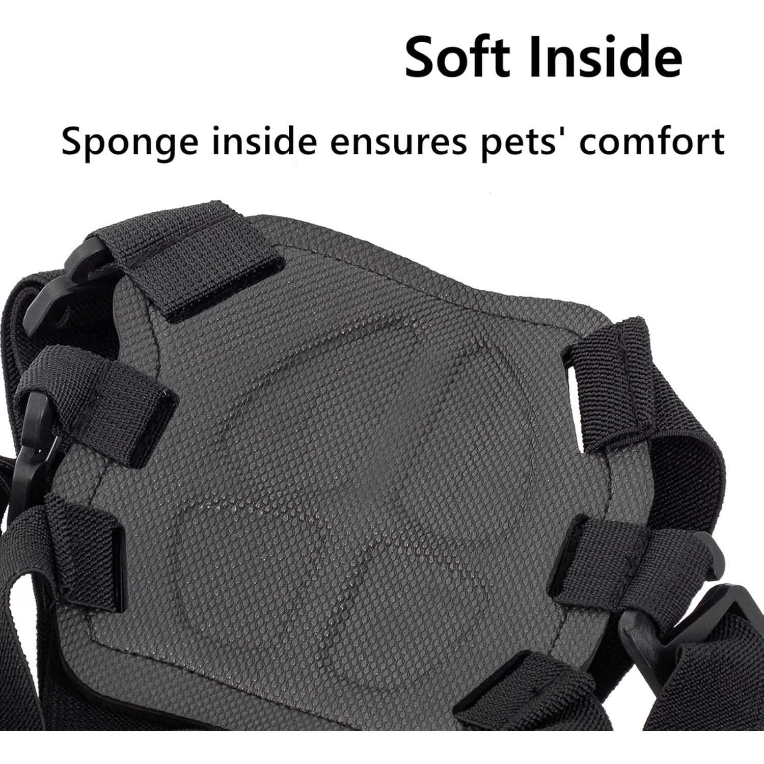 Arnés Ajustable para Perros Besvalo con 2 Bases para Gopro