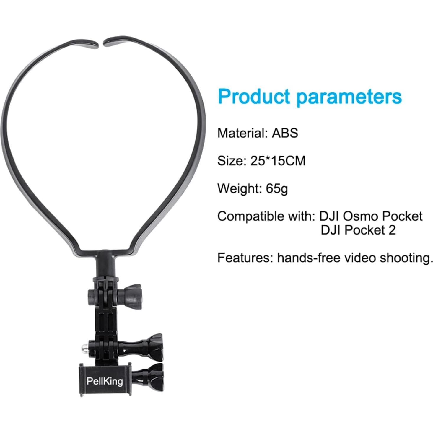Soporte de Cuello PellKing para DJI Pocket 2 y Osmo Pocket