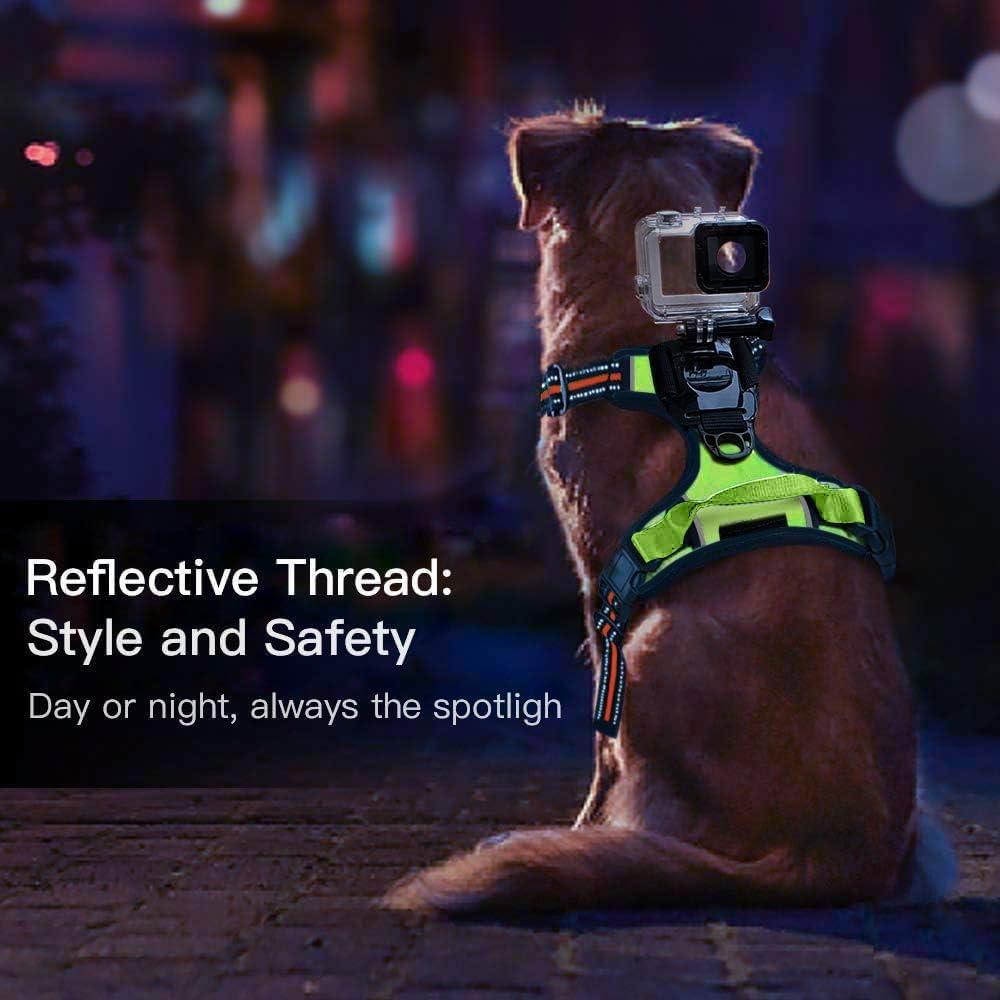 Arnés para Perros SmilePowo Ajustable con Montaje GoPro