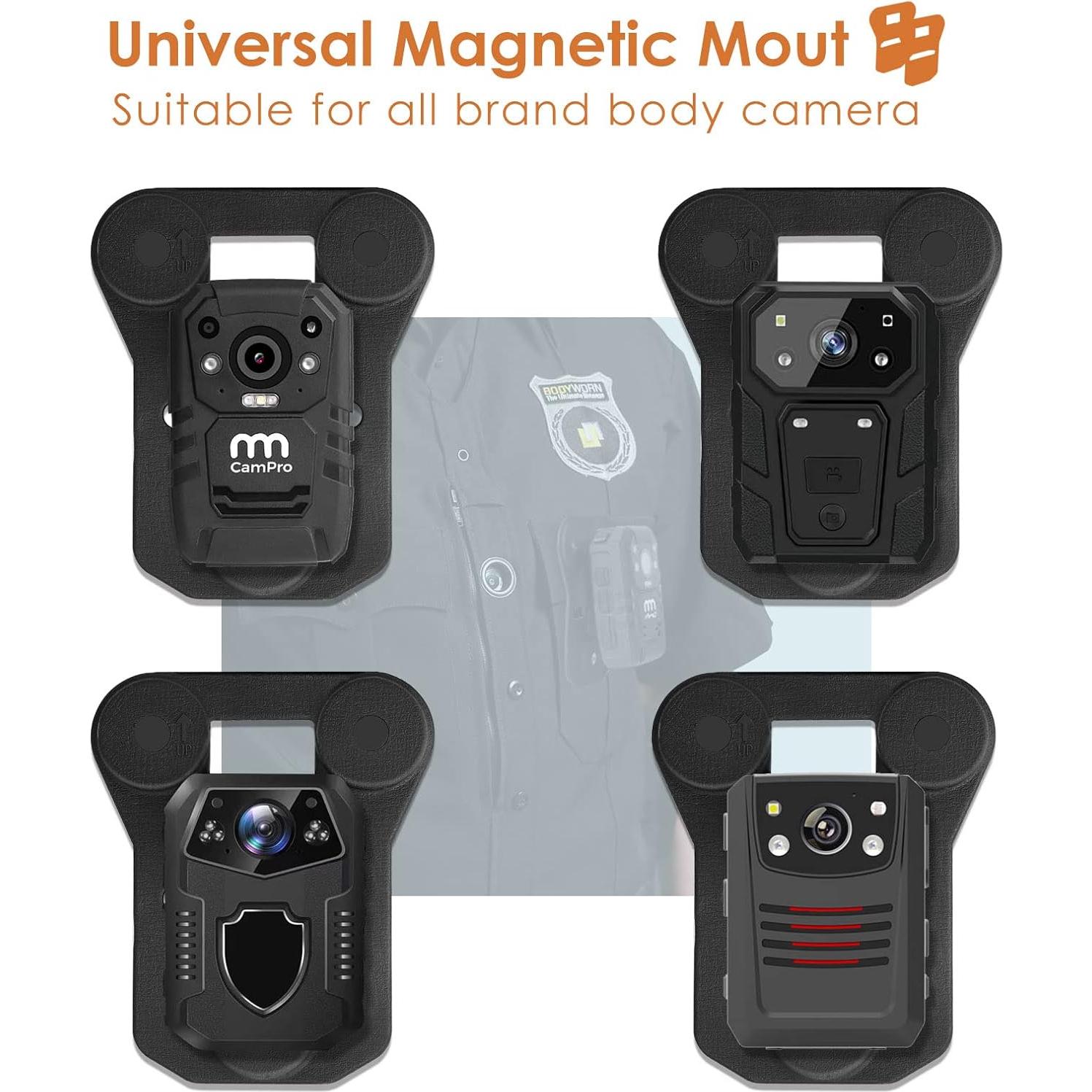 Soporte Magnético CammPro para Cámara Corporal Universal