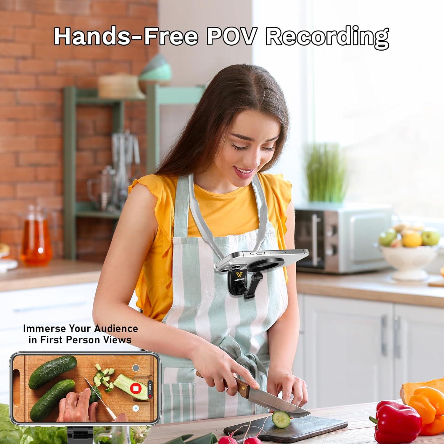 Soporte de Cuello Magnético WeThinkeer 700mm para Teléfonos