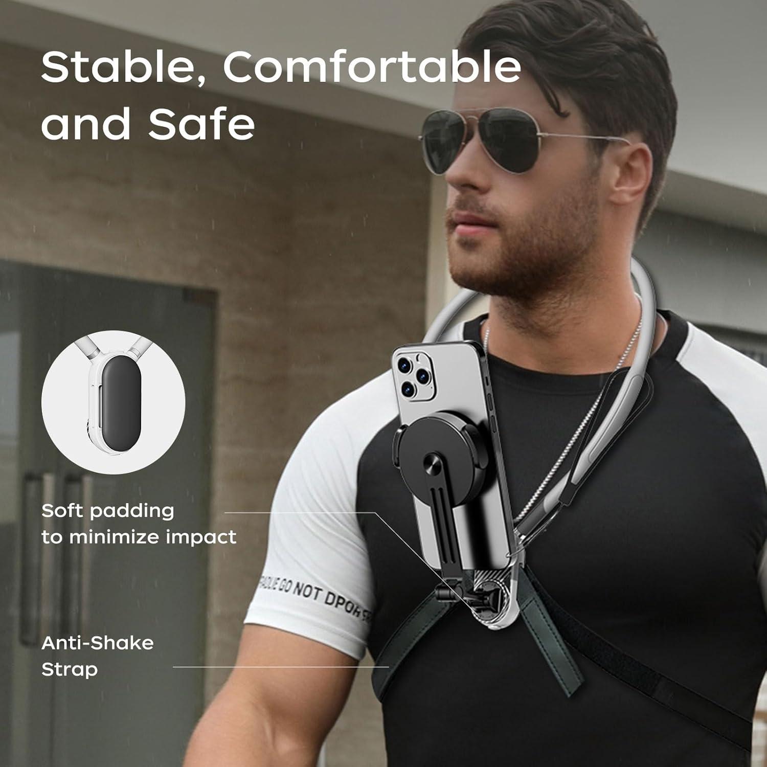 Soporte Magnético para Cuello FUNSNAP SCS-NH001 para Teléfonos