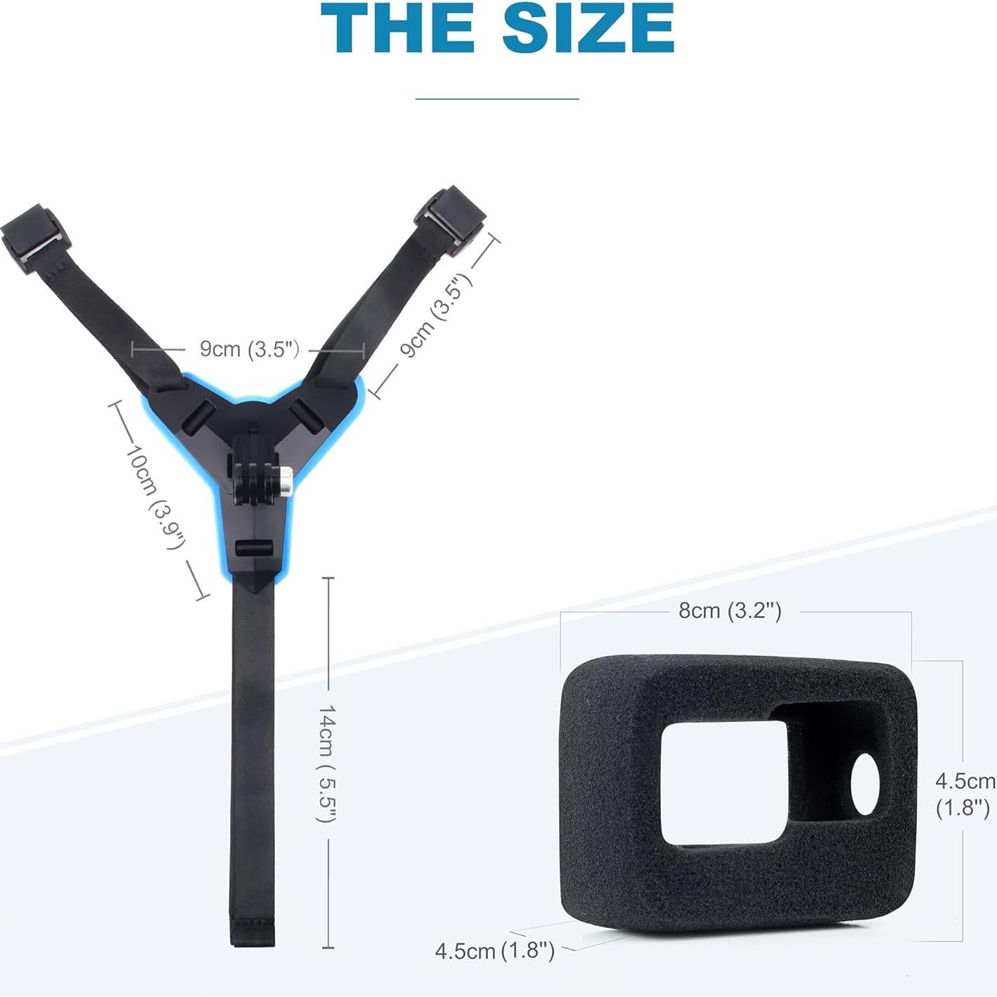 Soporte para casco YALLSAME con parabrisas para GoPro 9-13