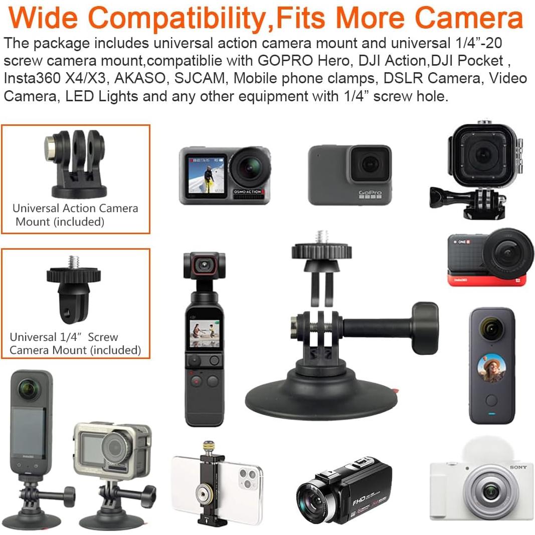 Kit de Montaje Adhesivo Flexible DEKEENSTAR FAM-66A para Cámara