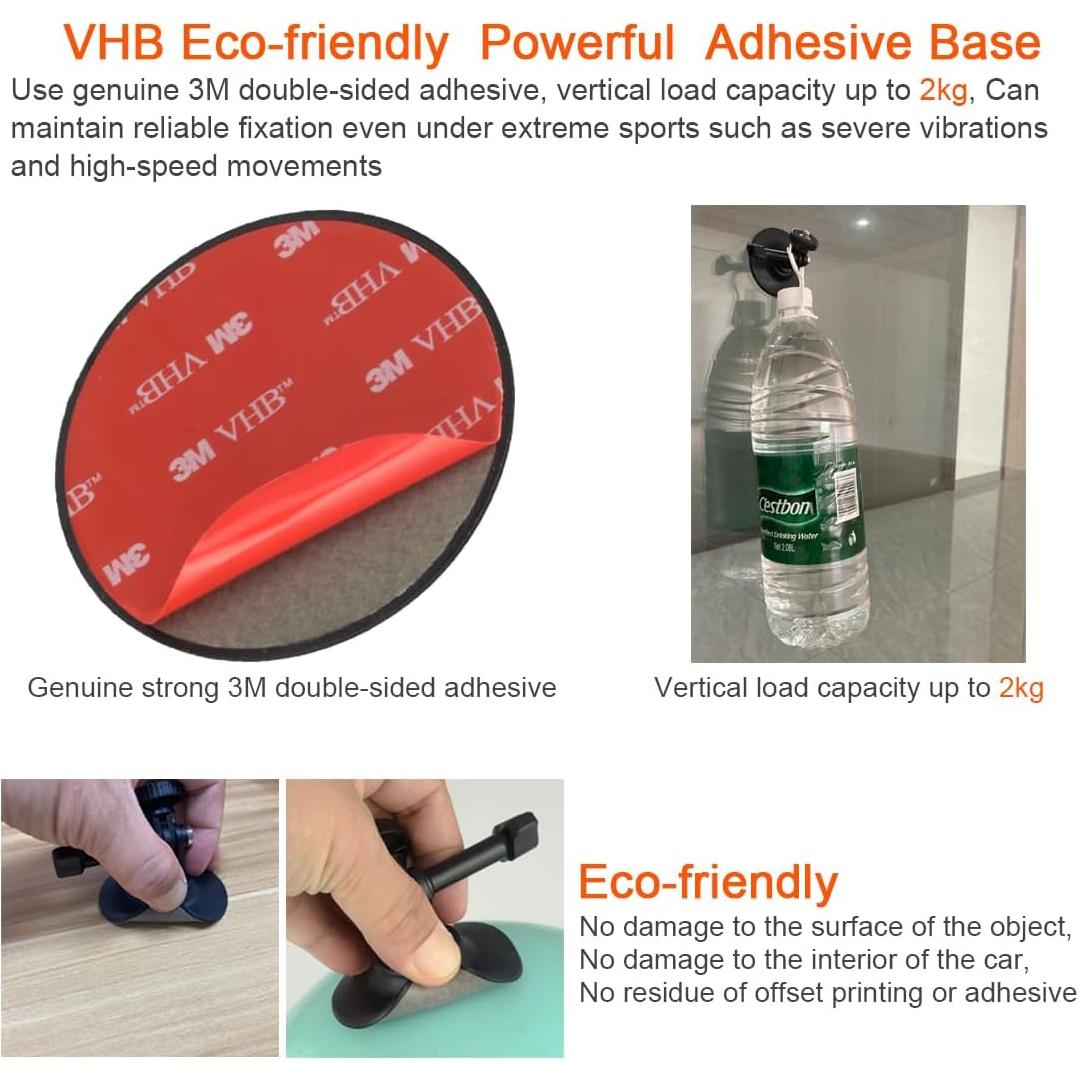 Kit de Montaje Adhesivo Flexible DEKEENSTAR FAM-66A para Cámara