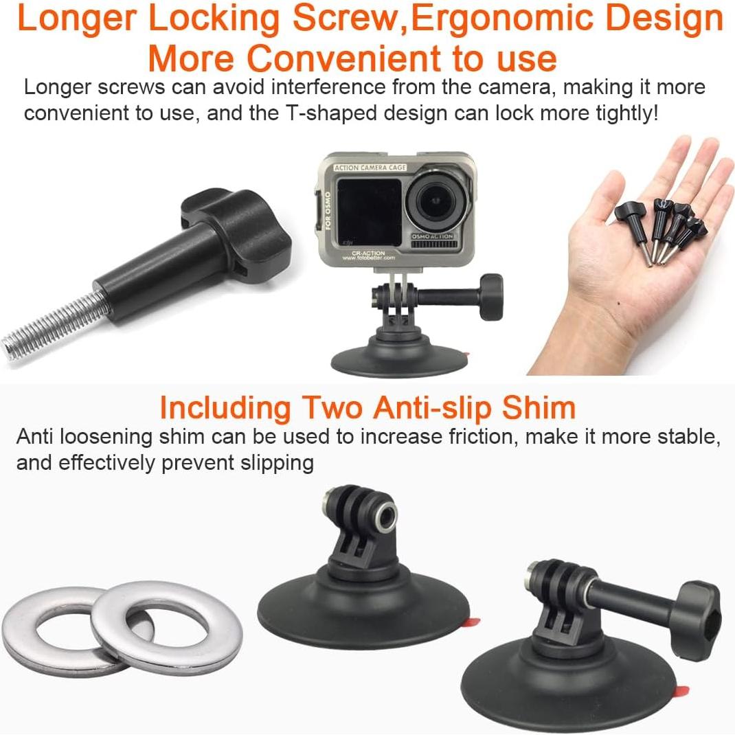 Kit de Montaje Adhesivo Flexible DEKEENSTAR FAM-66A para Cámara