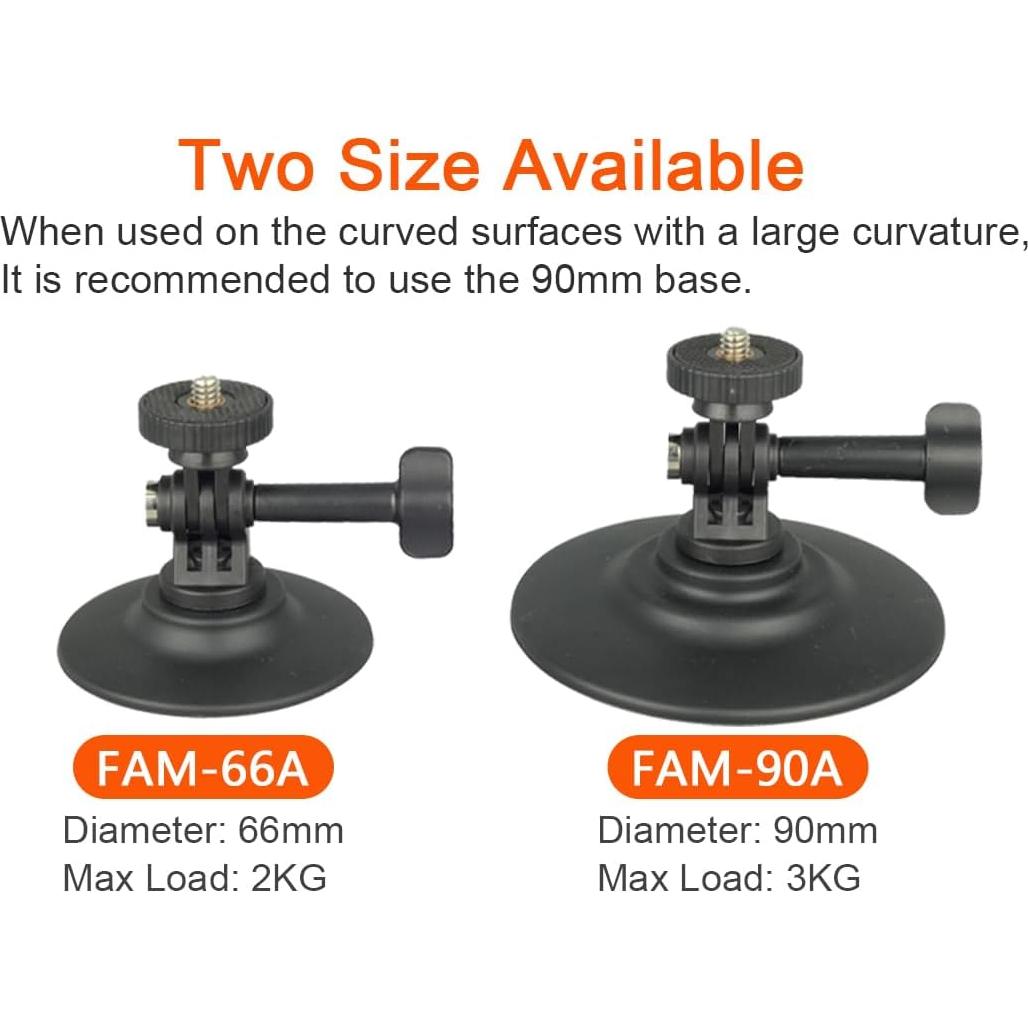 Kit de Montaje Adhesivo Flexible DEKEENSTAR FAM-66A para Cámara