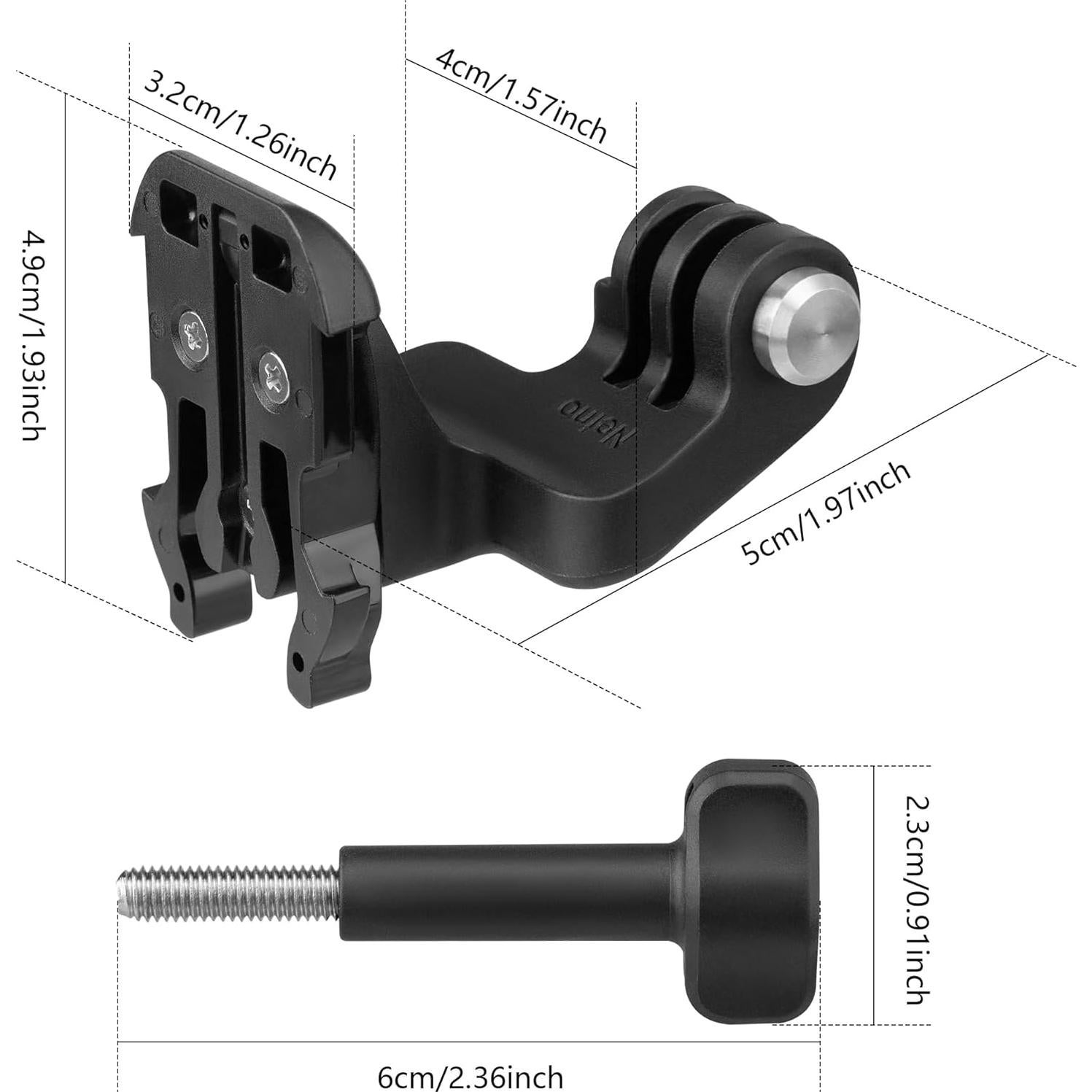 Adaptador de Montaje J para GoPro Hero y DJI Osmo - RUMSEM