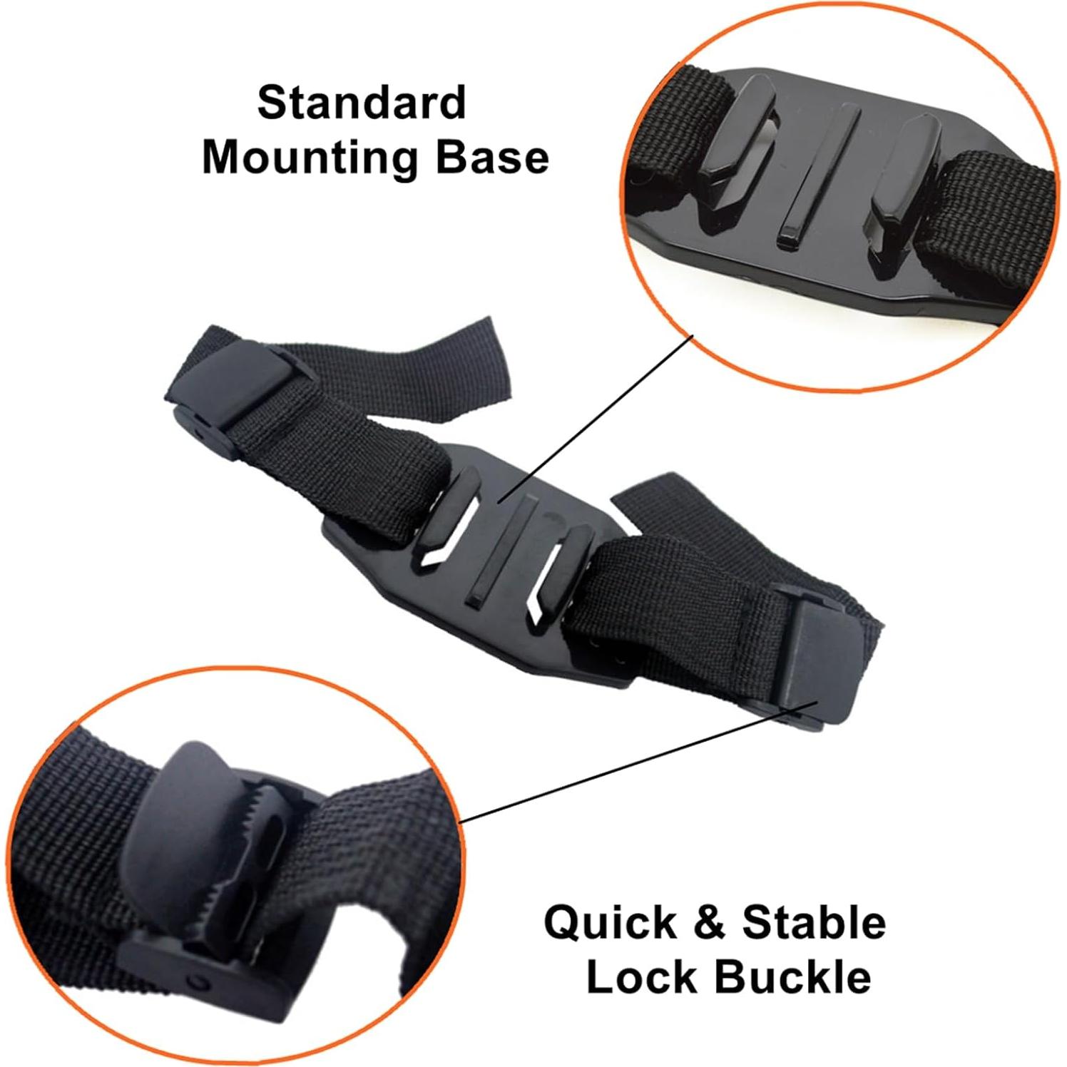 Soporte de Correa para Casco Besvalo con Extensión 7.62cm