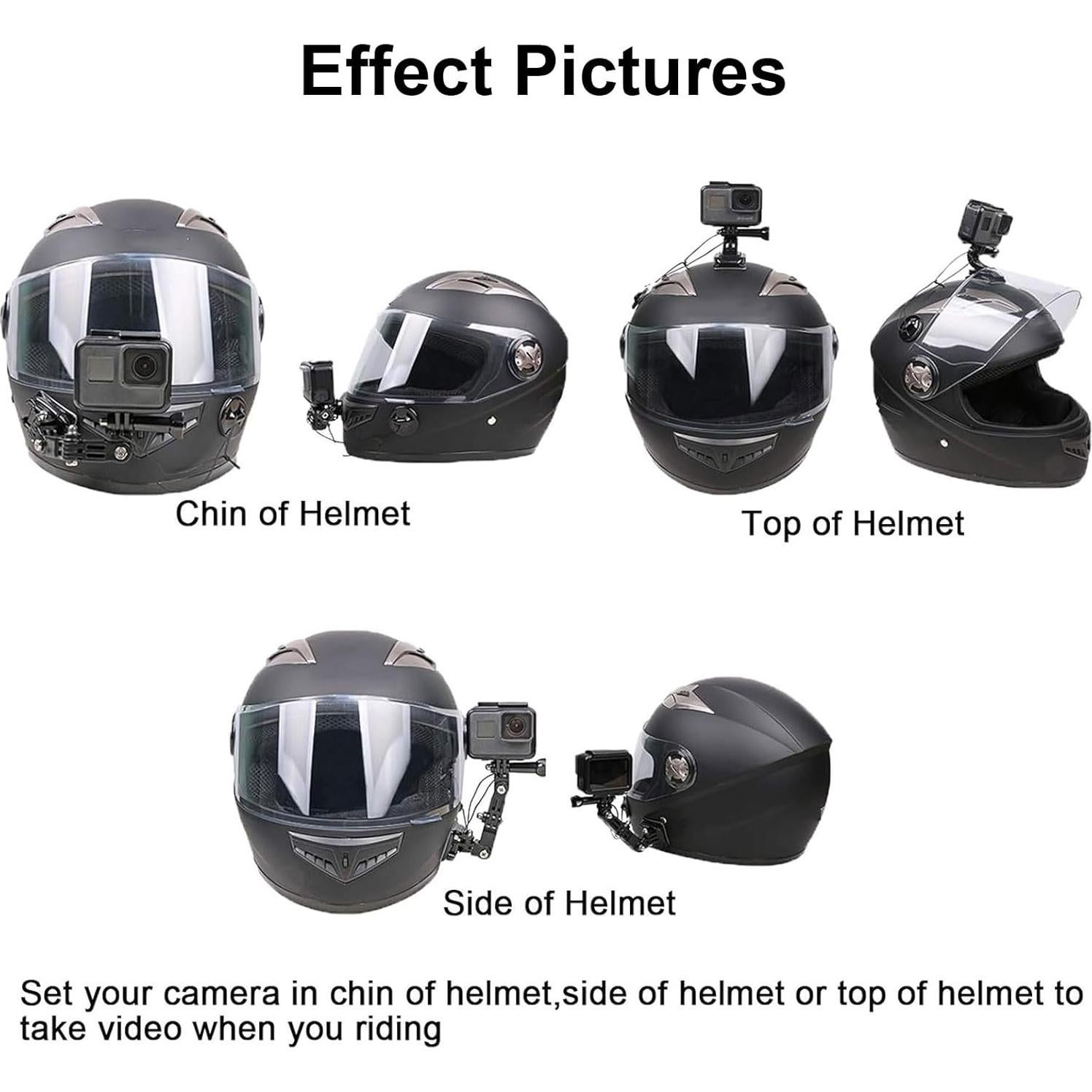 Kit de Montaje en Barbilla para Casco EEEKit GoPro Hero 13-10