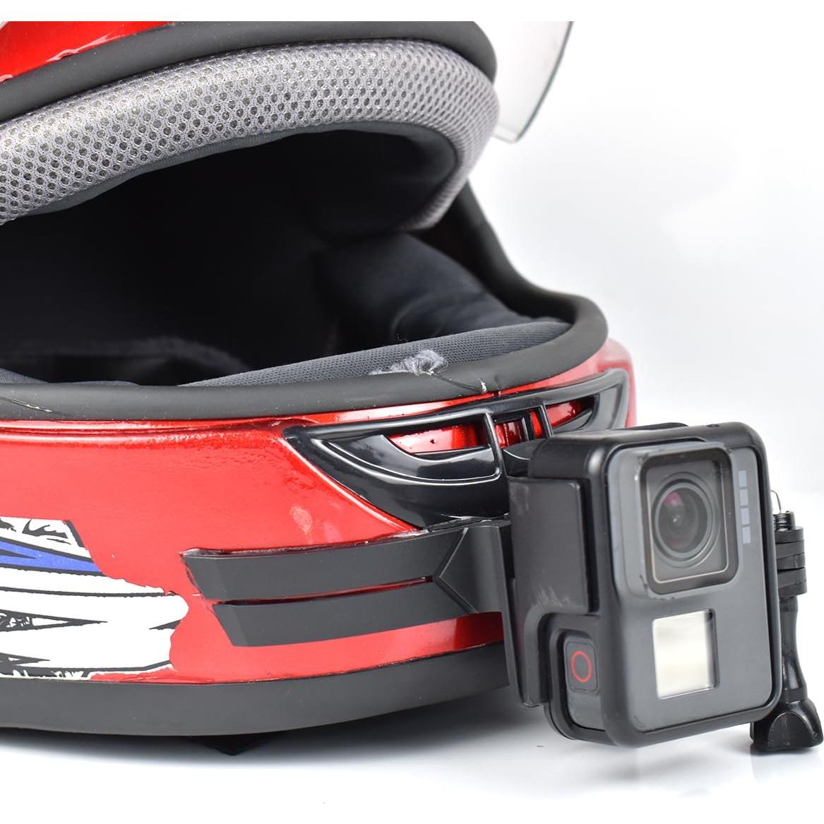 Soporte de Barbilla Akeipho para Casco de Motocicleta con Adhesivos