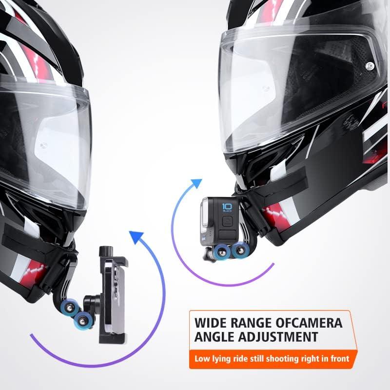 Kit de Montaje en Barbilla para Casco elinigo - Compatible GoPro