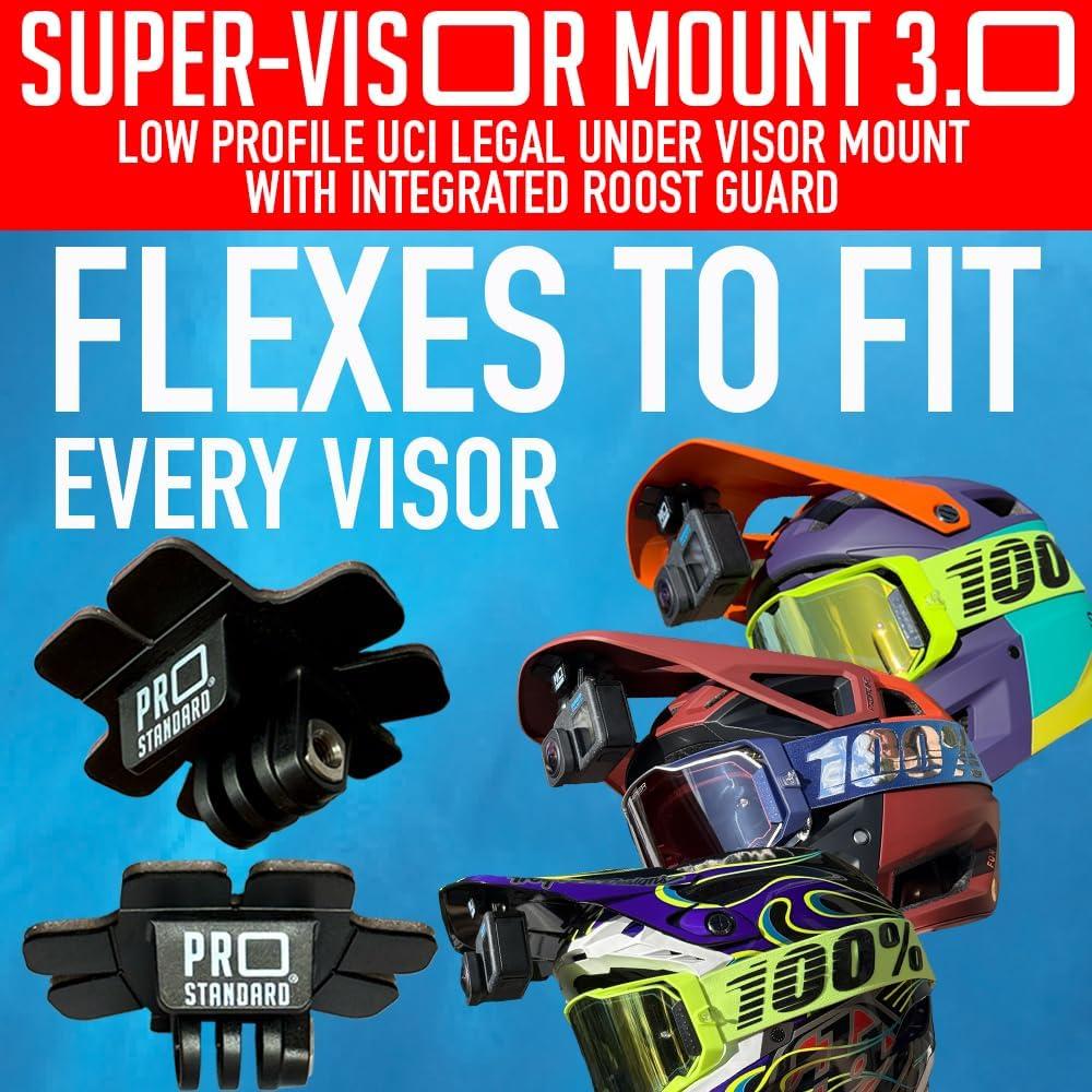 Soporte de Cámara Pro Standard Super-Visor 3.0 para Casco