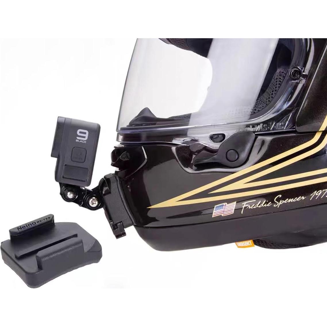 Kit de Montaje en Barbilla para Casco ARAI RX-7X - GoPro