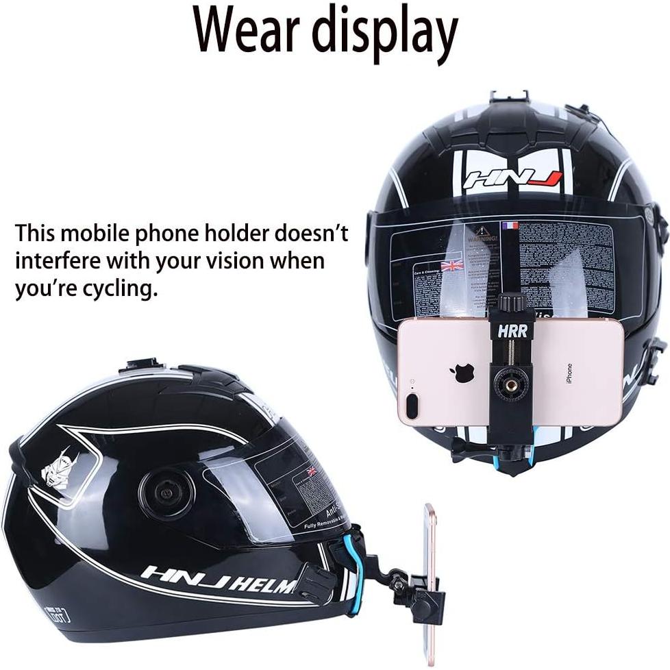 Soporte de mentón Pellking para casco y smartphone - Antideslizante