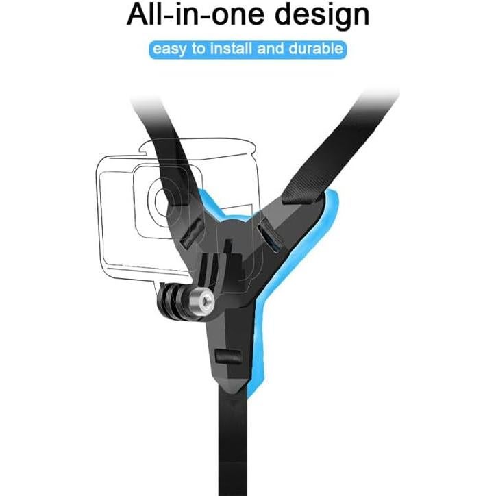 Soporte de Barbilla para Casco Reflex Camera - Compatible GoPro