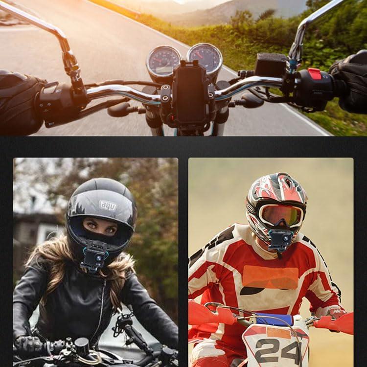 Soporte de Barbilla para Casco Reflex Camera - Compatible GoPro