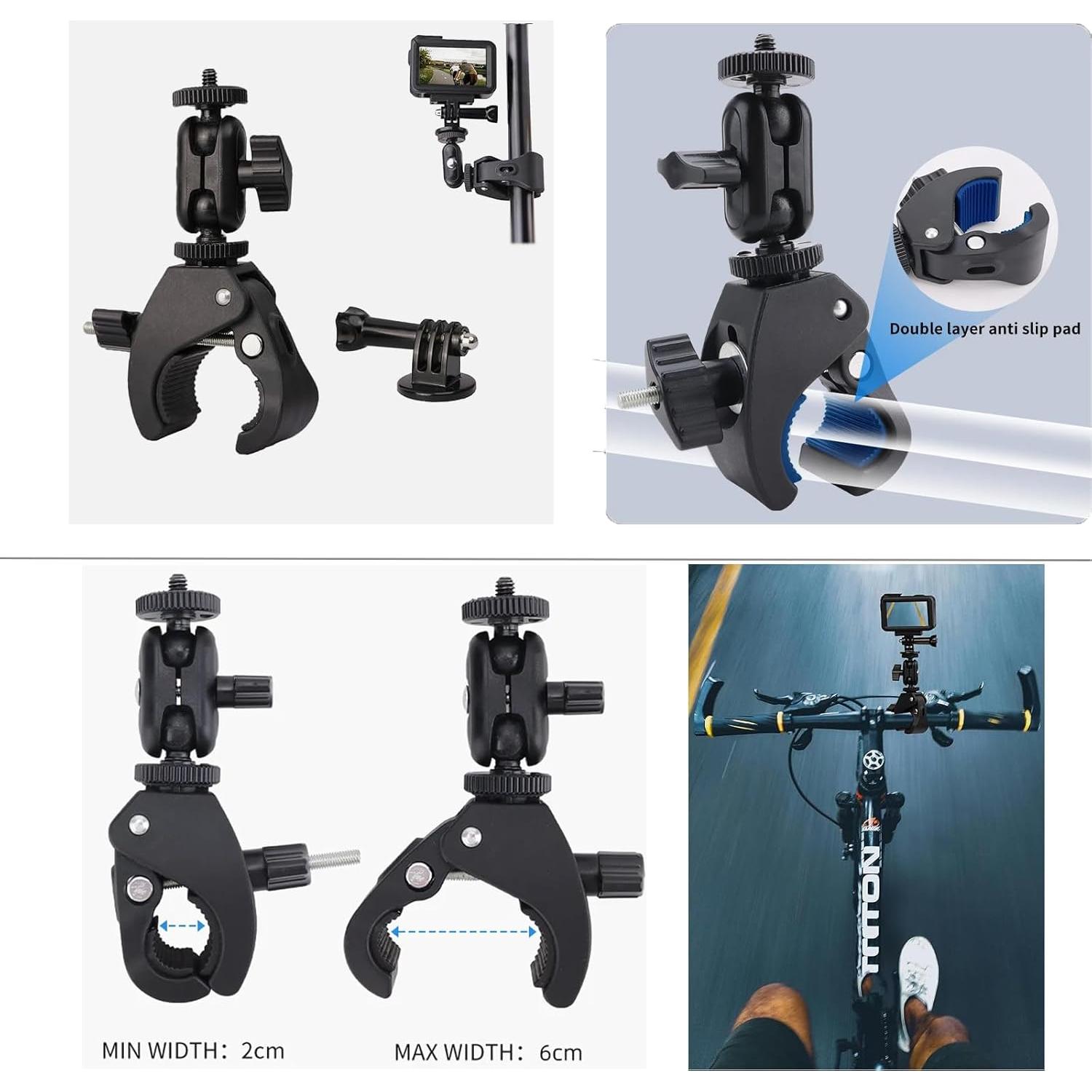 Kit de Accesorios para Gopro Hero 13 12 11 10 9 - Estuche Impermeable, Soporte Flotante y Correas Ajustables