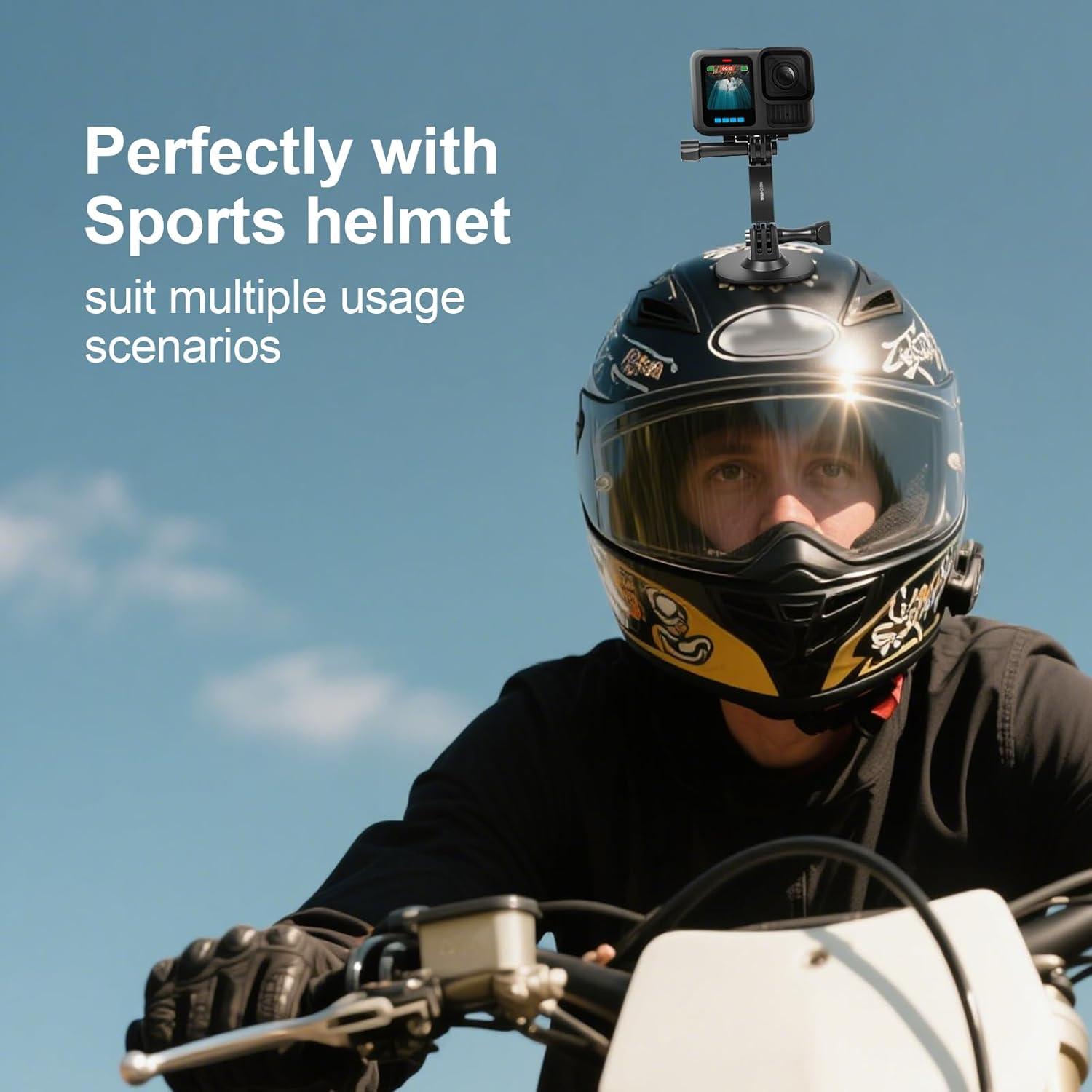 Brazo de Extensión Curvado Mechrig para GoPro y Cámaras de Acción