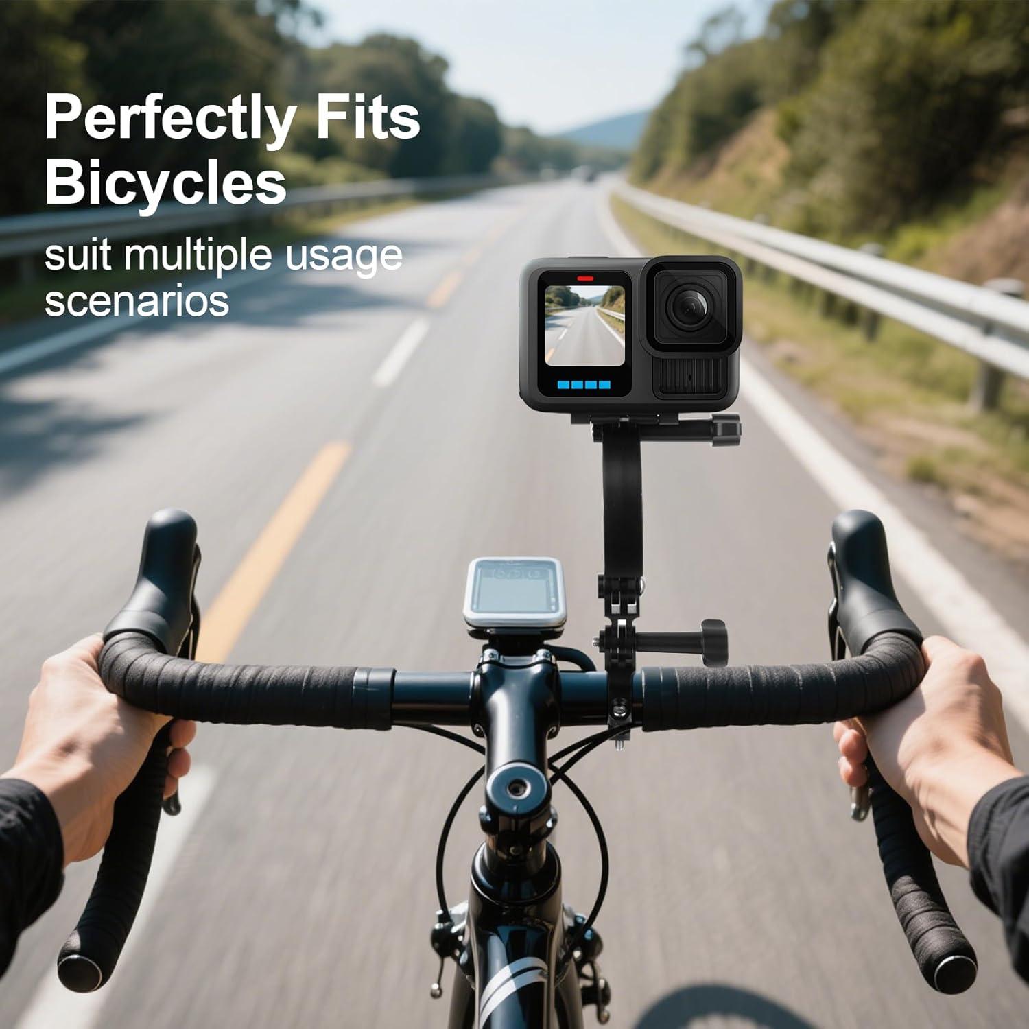 Brazo de Extensión Curvado Mechrig para GoPro y Cámaras de Acción