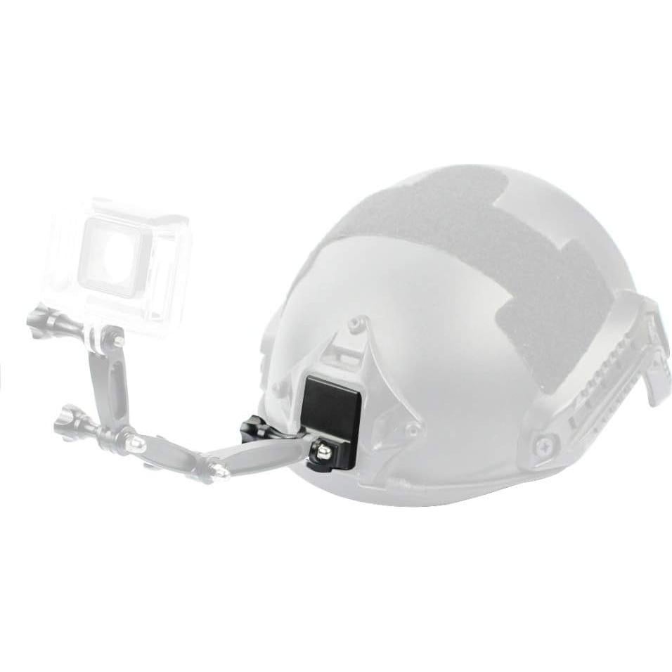 Soporte de casco de aluminio AngelReally para GoPro Hero 9/8/7/6/5/4