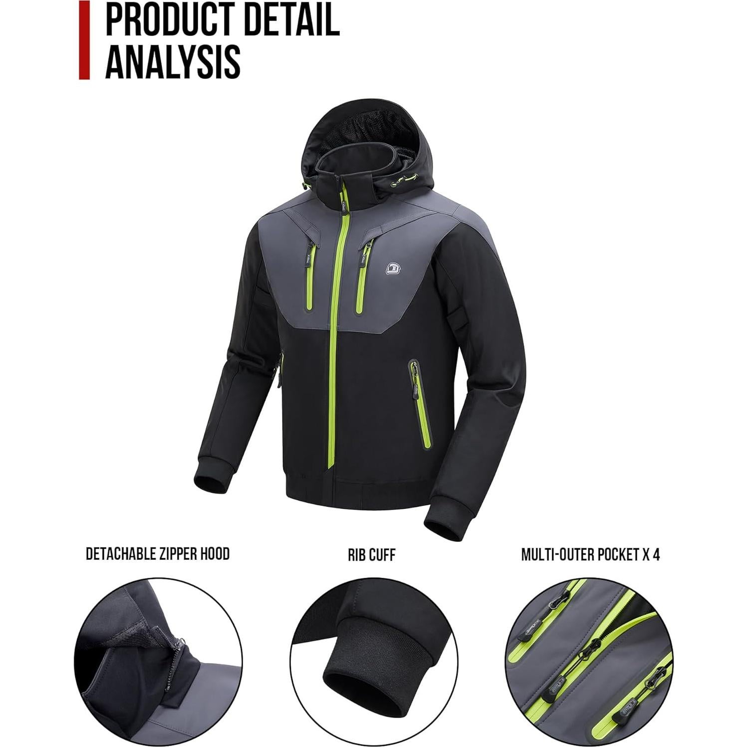 Chaqueta de Motocicleta BORLENI JK007 con Armadura CE