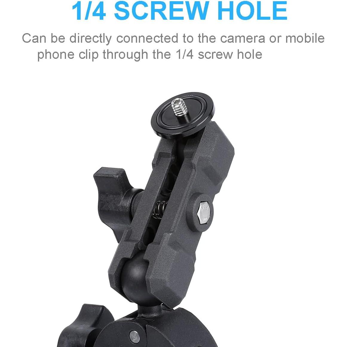 Soporte de cámara PellKing para motocicleta y bicicleta 360°