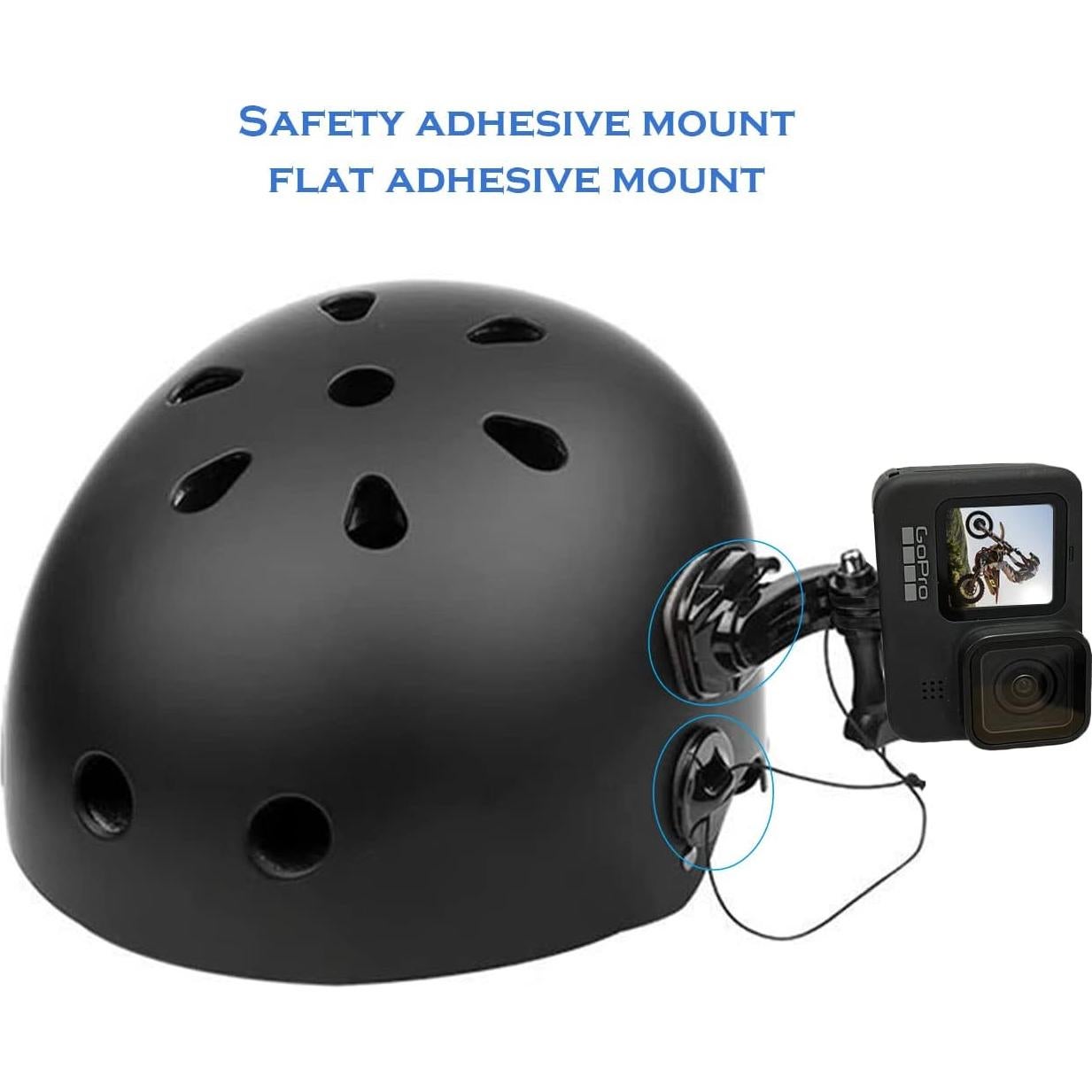 Soportes Adhesivos Suptig para Casco GoPro y Más Cámaras