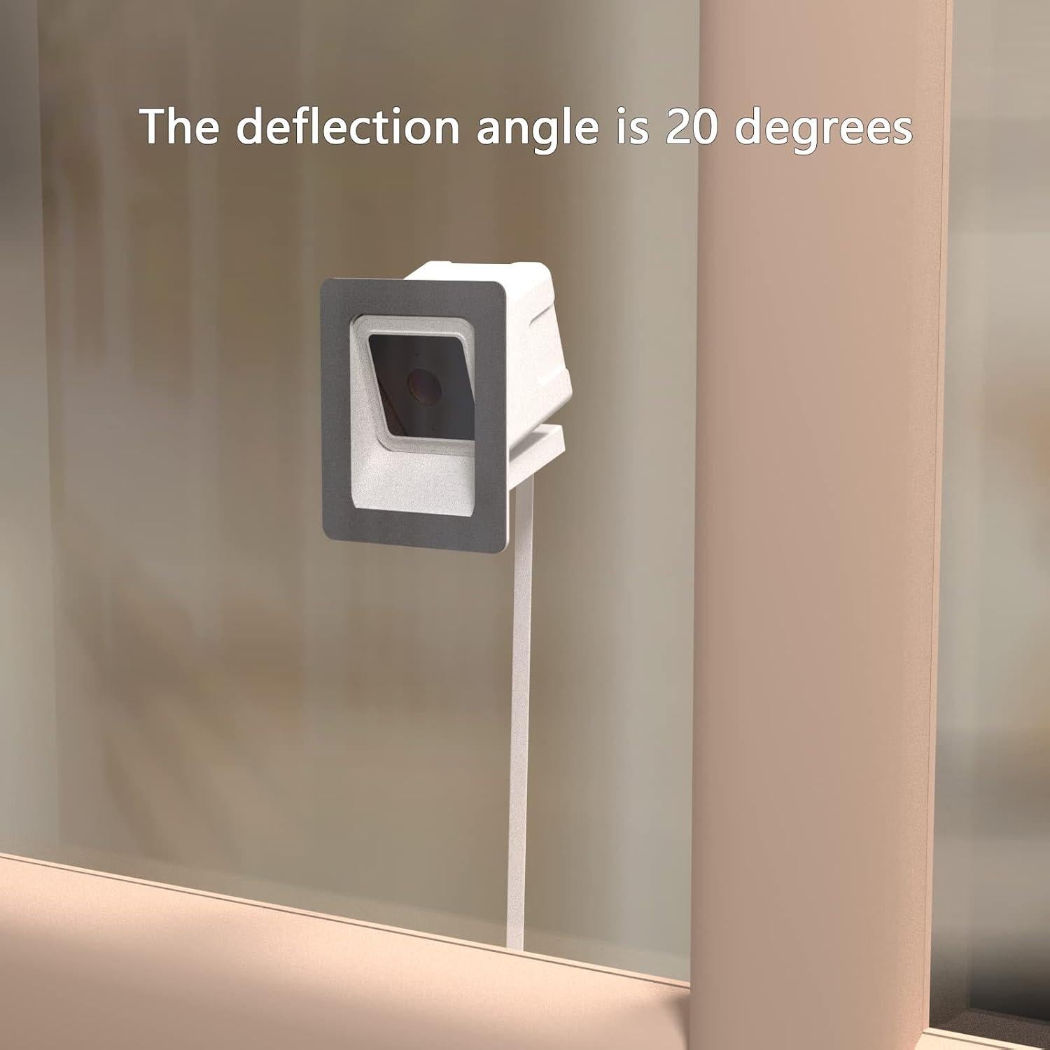 Soporte de Ventana Angulado Teccle para Wyze Cam V3/V4 20°