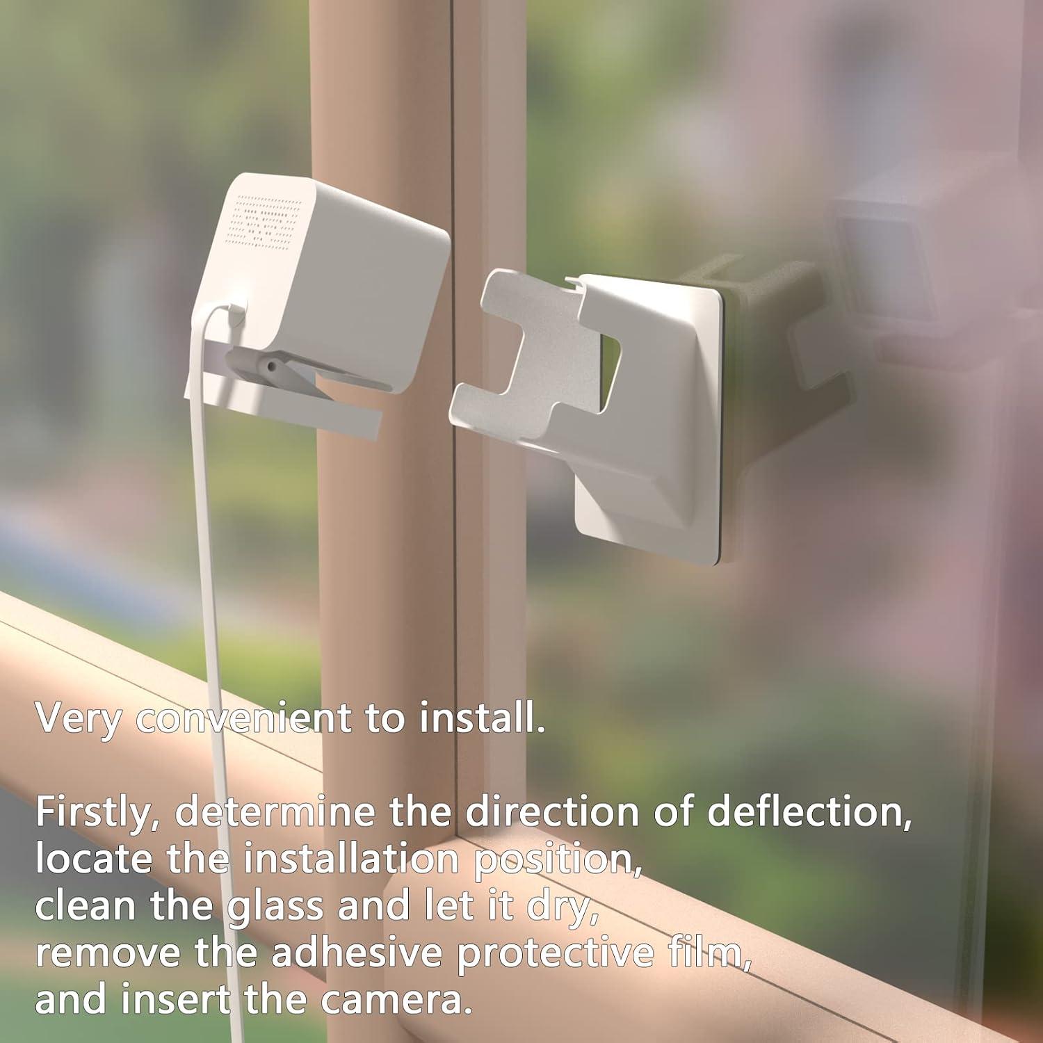 Soporte de Ventana Angulado Teccle para Wyze Cam V3/V4 20°