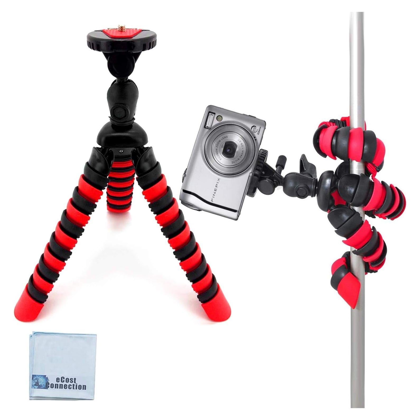 Trípode flexible 30.48 cm eCostConnection con nivel de burbuja