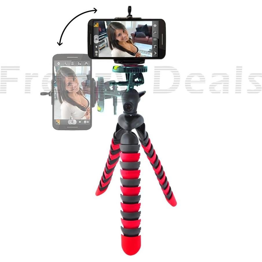 Trípode Flexible 30.5 cm Frenzy Deals con Soporte Universal