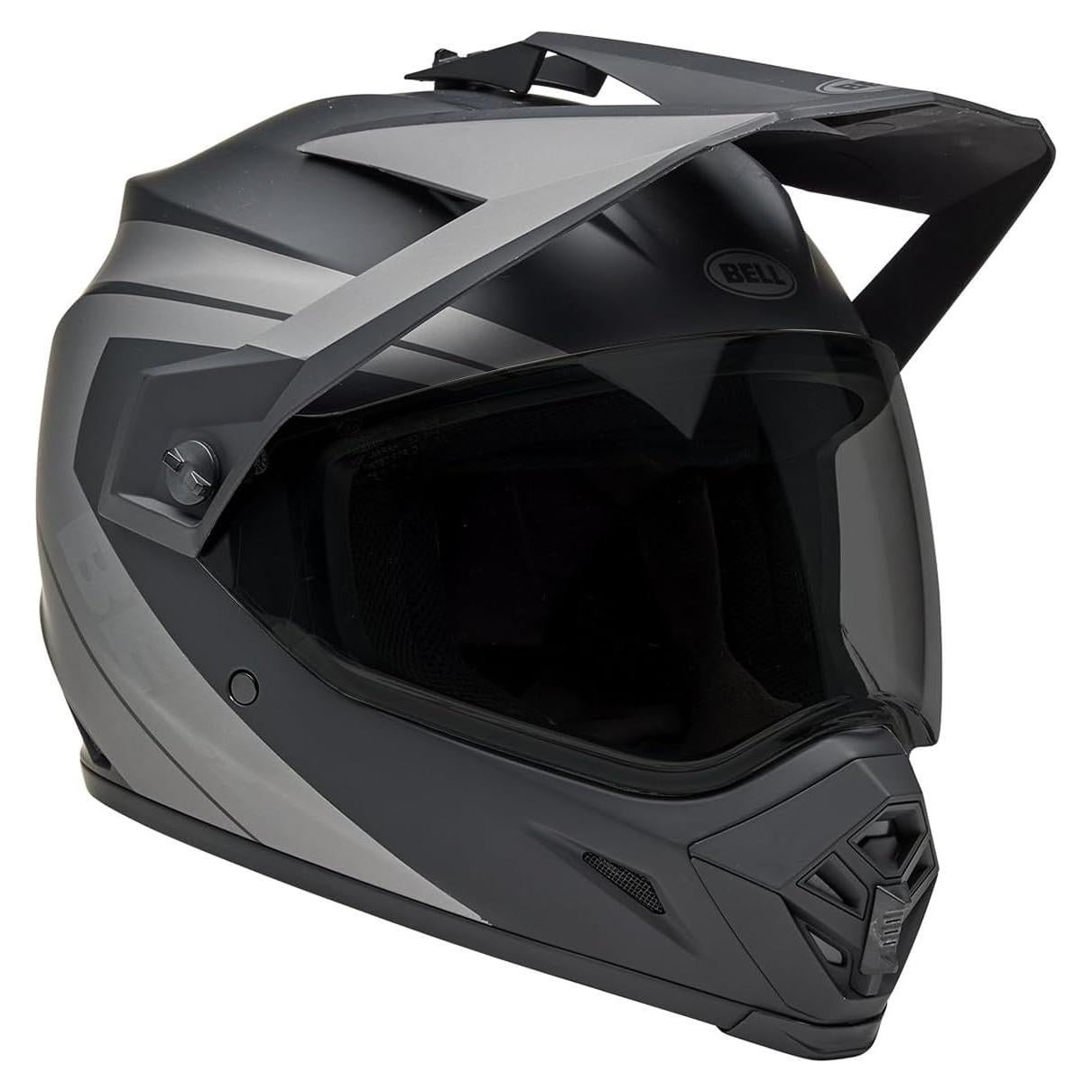 Casco de Motocross Bell MX-9 Aventura MIPS 3X Grande Negro Mate