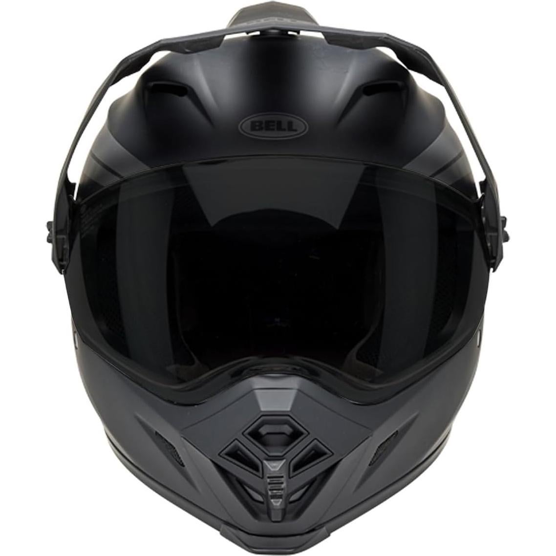 Casco de Motocross Bell MX-9 Aventura MIPS 3X Grande Negro Mate