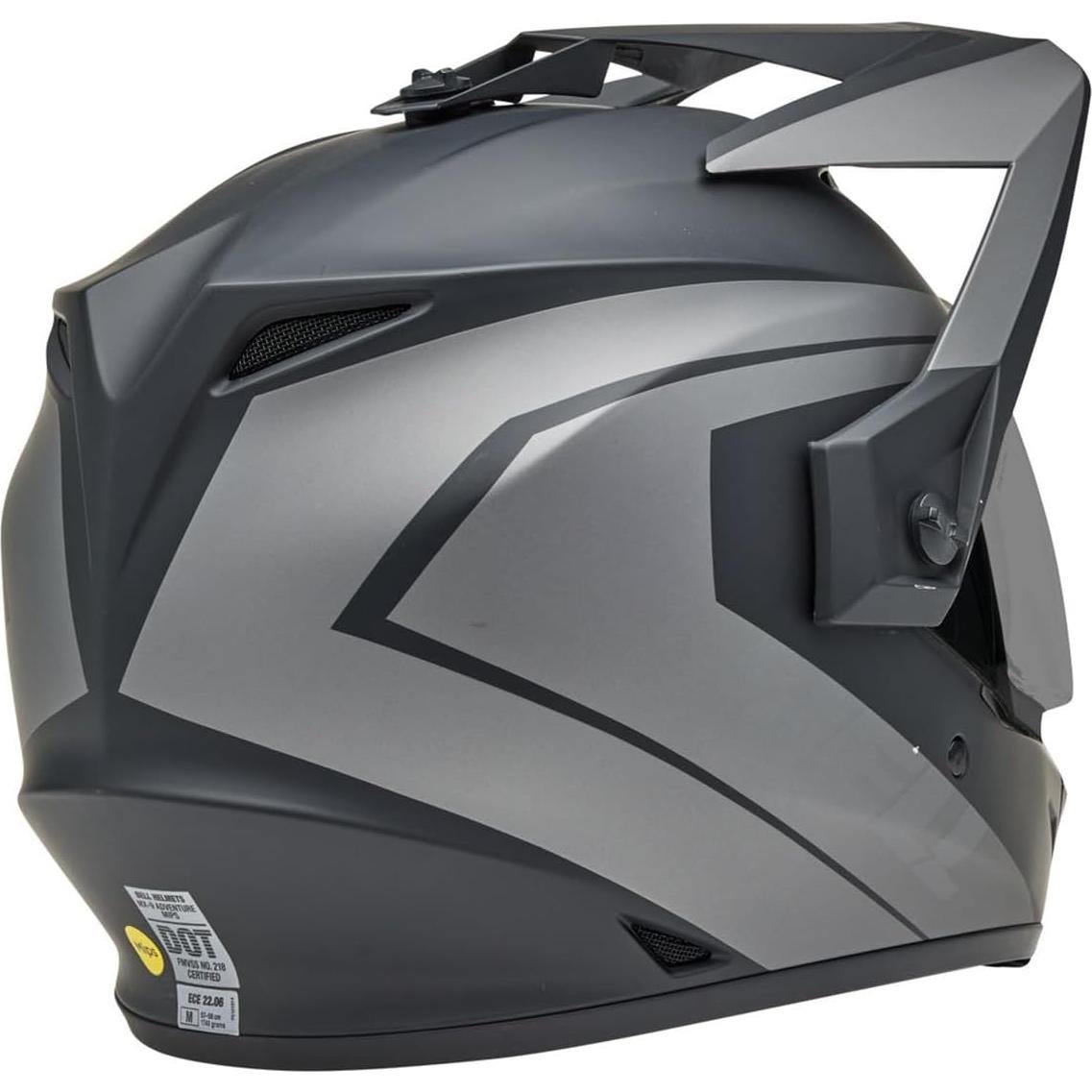 Casco de Motocross Bell MX-9 Aventura MIPS 3X Grande Negro Mate