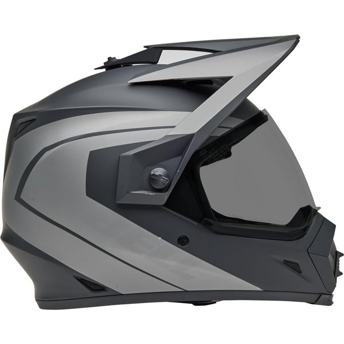 Casco de Motocross Bell MX-9 Aventura MIPS 3X Grande Negro Mate