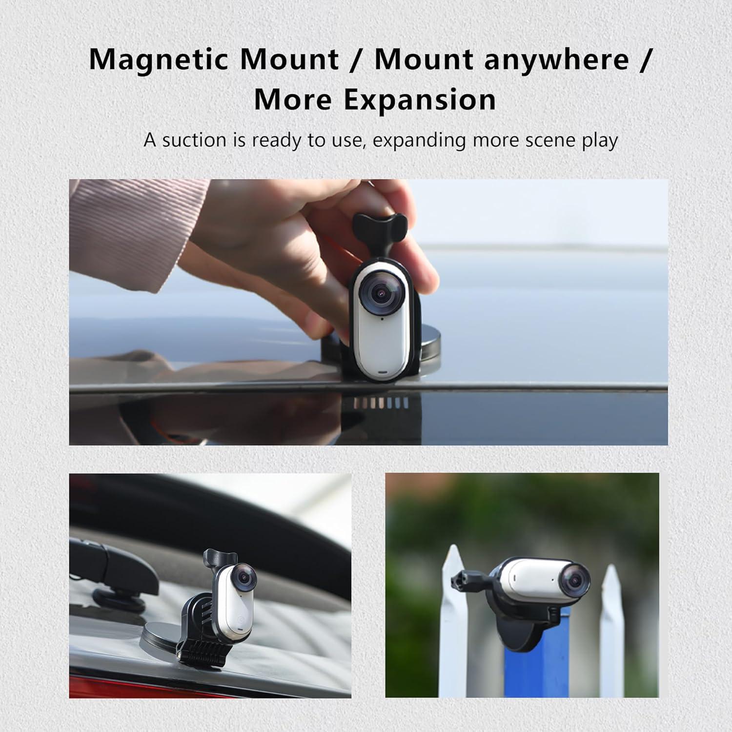 Soporte Magnético Ajustable STARTRC para Insta360 GO3/3S