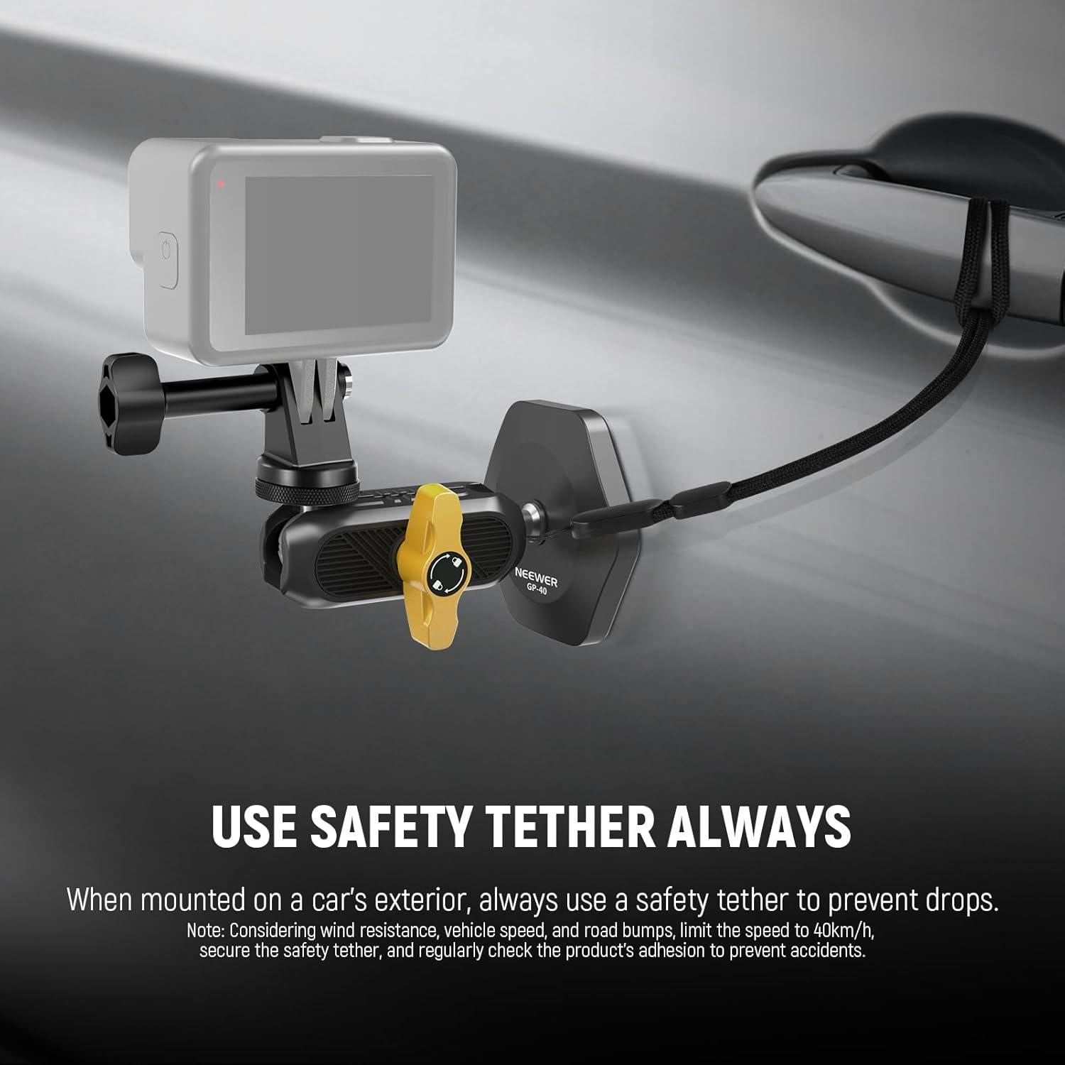 Kit de Montaje Magnético Neewer para Cámara de Acción GP-40