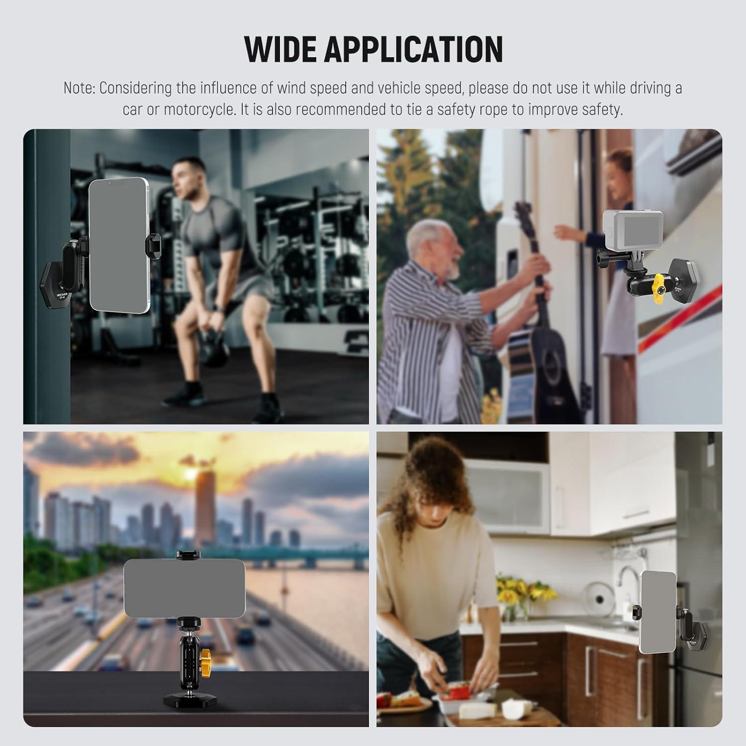 Kit de Montaje Magnético Neewer para Cámara de Acción GP-40