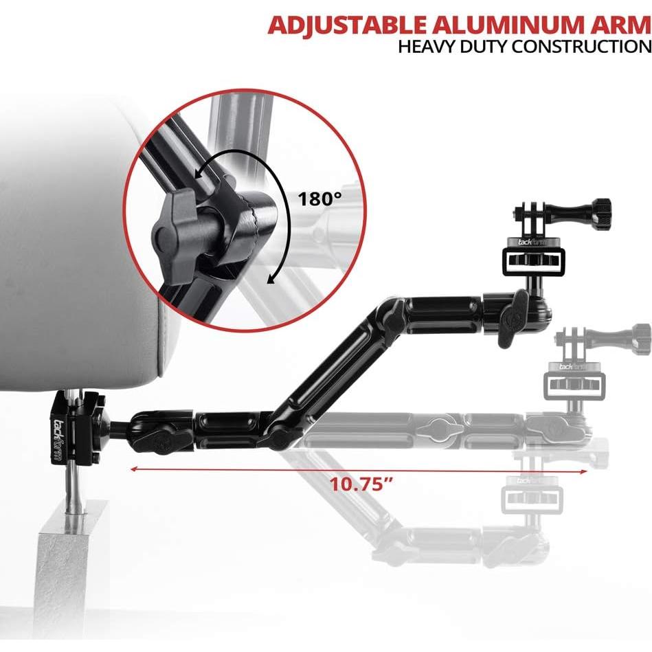 Soporte para Reposacabezas Tackform para GoPro y Cámaras de Acción